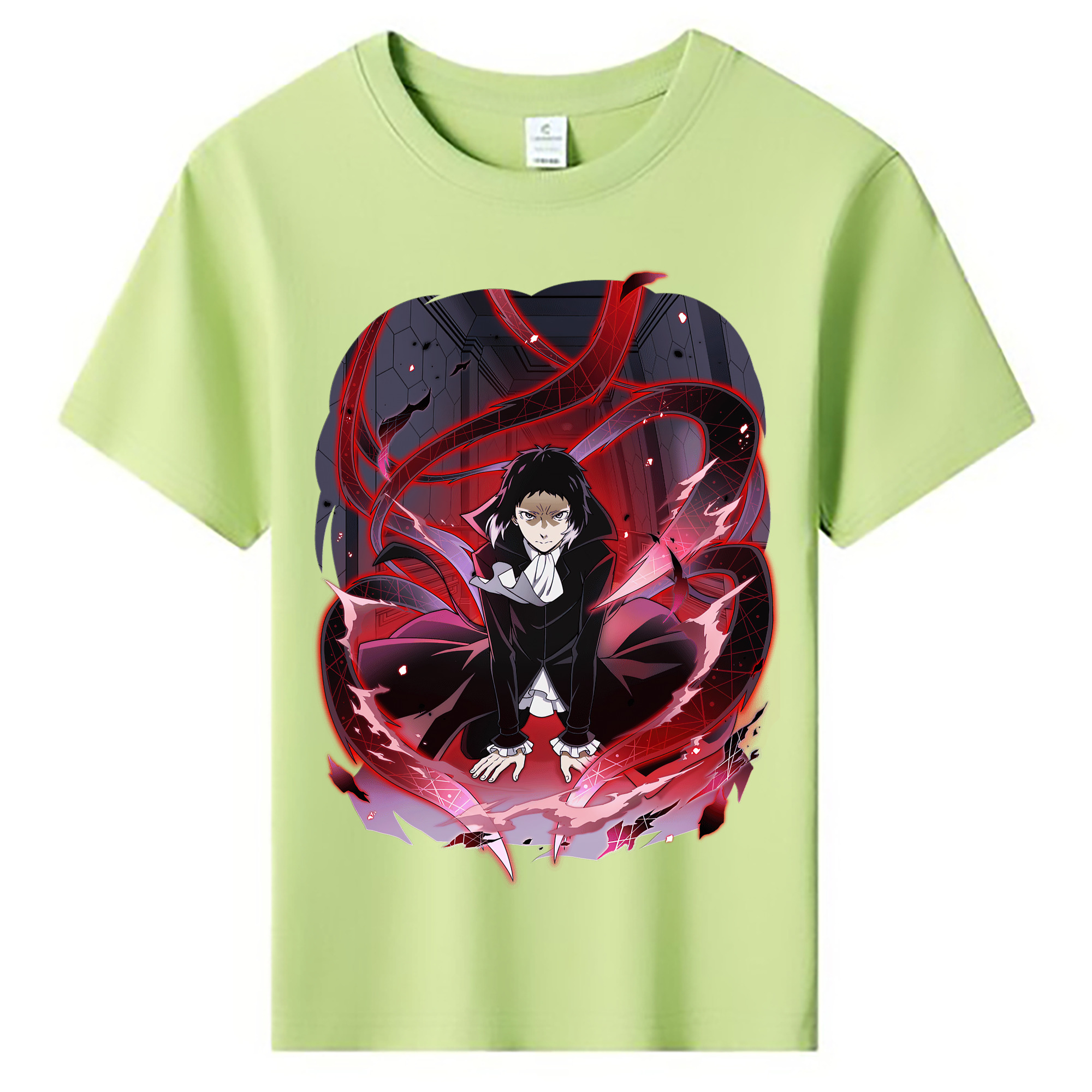 （画像用） 文豪ストレイドッグス Bungo Stray Dogs 綿100％キッズTシャツ（フロントプリント）